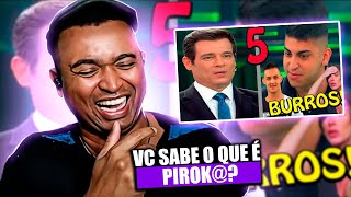 REACT | 🔴 As Pessoas mais Burras do Planeta. As Maiores Burrices ditas na TV PARTE 5 - Fala de Tudo