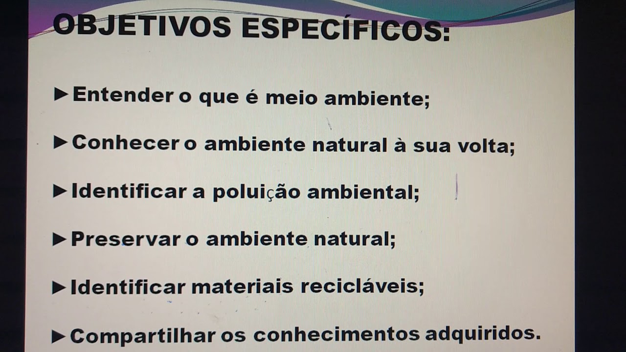 Plano De Aula Meio Ambiente - YouTube