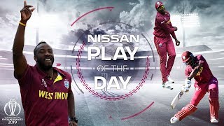 Cottrell Catch? | Nissan Play of the Day | Australia vs Windies | ICC Cricket World Cup 2019