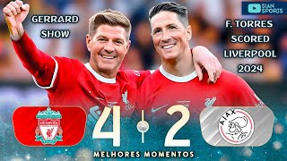 LEGENDS ARE RETURNED TO LIVERPOOL! FERNANDO TORRES AND GERRARD GIVEN A SHOW AT A
