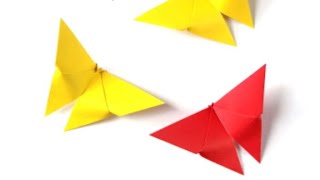 HOW TO MAKE ORIGAMI BUTTERFLY