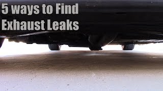 5 Ways to Find Exhaust Leaks