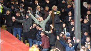 Bolton fans go crazy in Lincoln