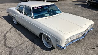 1966 Chevy Bel Air SOLD $12,900 Maple Motors #550