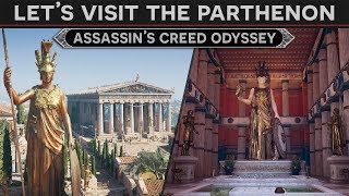 Let's Visit the Parthenon - History Tour in AC: Odyssey Discovery Mode