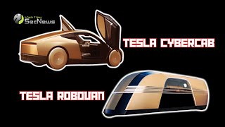 Αποκαλύφθηκαν τα Cybercab robotaxi και Tesla Robovan