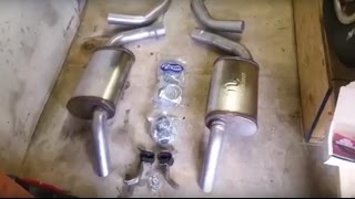 Corvette Central Exhaust Installation