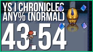 Ys I Chronicles - Any% (Normal) Speedrun in 43:54 (World Record)