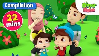 Islamic Songs for Kids | Compilation | Let's Get Gardening and more | Omar & Hana