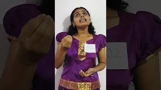 Malayalam Mission Sugathanjali Global Kavyalapanam 2022- Archa Nair