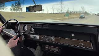 1971 Oldsmobile Cutlass Test Drive