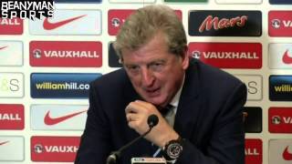 Roy Hodgson Gets Annoyed When Asked About England Only Having Two Shots On Target