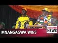 Zimbabwe's incumbent leader Mnangagwa wins first post-Mugabe election