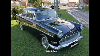 Opel Rekord P 1959, todo original com placa preta. Raríssimo! O avô do Opala!