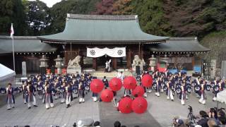 大阪芸術大学 よさこい×結び　2016龍馬よさこい11/13（日）　護国神社