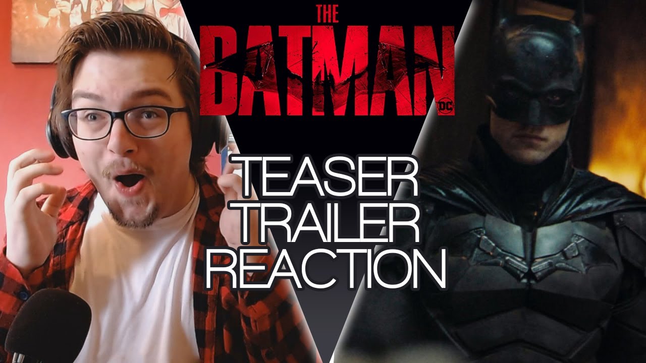 The Batman Teaser Trailer Reaction - YouTube