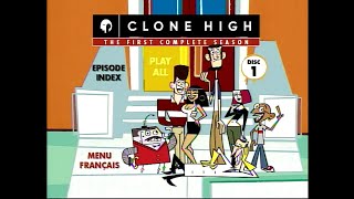 'Clone High: The First Complete Season' 2005 DVD Opening Titles & Menu Walkthrough [HD]