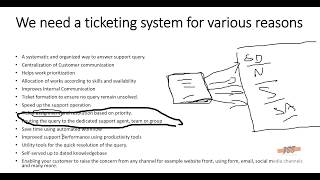 IT Support Ticketing System Training Lecture 1