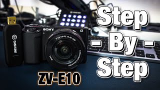 Sony ZV-E10 as a webcam // Capture Card and OBS Studio