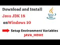 How to Install Java JDK on Windows 10 (Includes JAVA_HOME)
