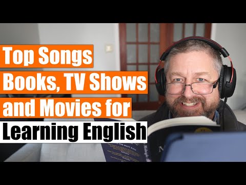 Top songs, books, TV shows and movies to learn English