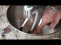 review unboxing costco kitchenaid pro 6 q stand mixer safety tips how to adjust the bowl height