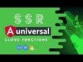 Angular Universal on Cloud Functions or AppEngine