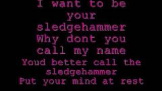 Peter Gabriel - Sledgehammer lyrics