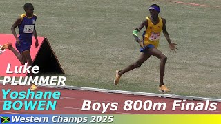 Crowd Thriller: Boys 800m Finals Deliver Nerve-Racking Wins | Western Champs 2025