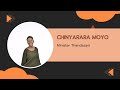 Chinyarara Moyo - Minister Thandazani