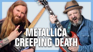 Metallica Creeping Death Guitar Lesson + Tutorial feat. @JamieSlays