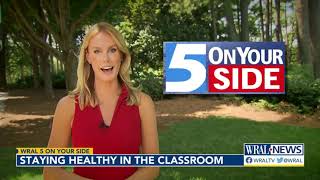 Ways for your children to stay health in the classroom