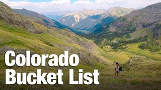 Colorado Bucket List | CU Boulder