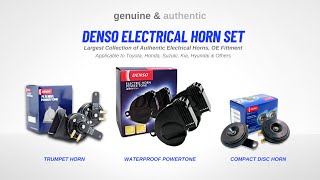 DENSO ELECTRIC HORN SOUNDS