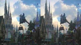 Disney World Fantasyland in 3D (yt3d:enable=true)