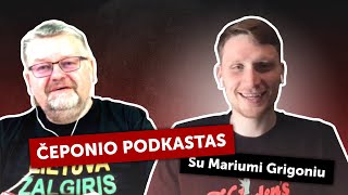 BETSAFE Čeponio podkastas #8: su Mariumi Grigoniu