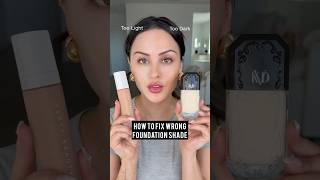 How To Fix Wrong Foundation Shade l Christen Dominique