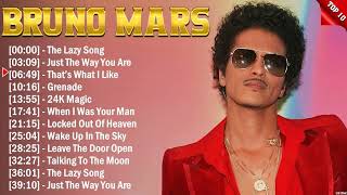 Bruno Mars Top Hits Popular Songs - Top Song This Week 2024 Collection