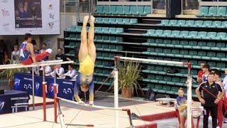 Carolann Heduit - Last Bars routine EVER - Barres DN1 Club Championships 2024