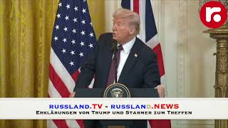 Erklärungen von Trump und dem britischen Premier Starmer zur Ukraine