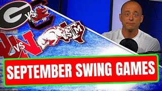 Josh Pate On BIGGEST Swing Games In September Pt 2 (Late Kick Cut)