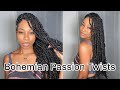 Bohemian Passion Twists for Beginners | Easy Method