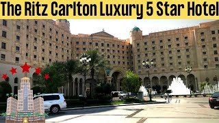 The Ritz Carlton Luxury 5 Star Hotel Riyadh Saudi Arabia #shorts