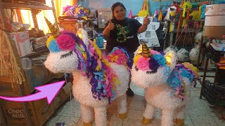 Como hacer PIÑATA de UNICORNIO 🦄 | Fácil y Rápido  🦄