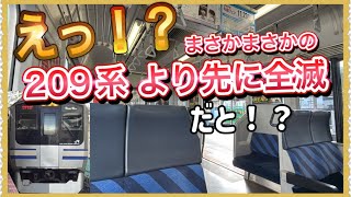 【嘘だろ…‼️】横須賀総武快速線のE217系が、209系より先に全滅するらしいです…‼️（船橋駅）