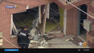 Car Crashes Into Far Rockaway Apartment Building