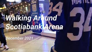 Walking Around Scotiabank Arena In Toronto, Ontario 🇨🇦 🏒- December 2021