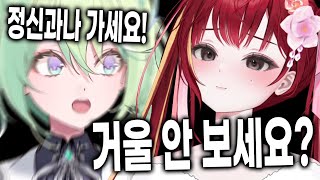 [스텔라이브] 서로 심한말하면서 치고박고 싸우는 엘리자빠스 리제와 리코