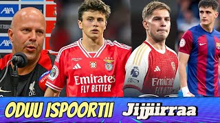 Oduu Ispoortii/ Liverpool, Smith Rowe Jijjiirraa Taphattootaa