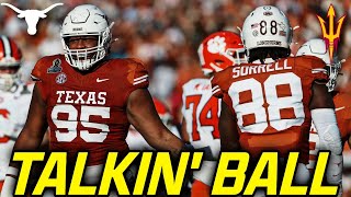 Talkin' Ball LIVE | Longhorns Advance to Peach Bowl | Press Conference Reactions | Texas Football